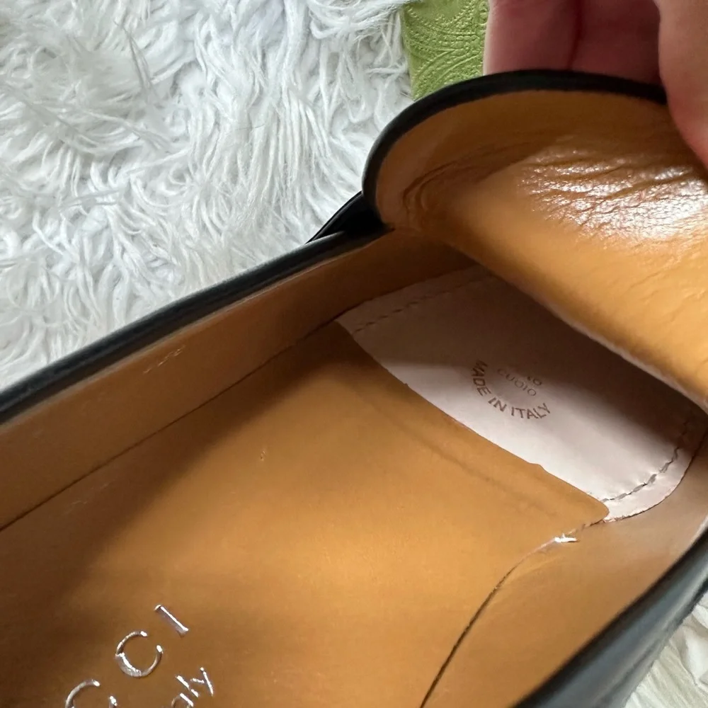 Gucci black loafers